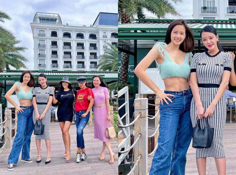 iêng khoản chân cột đình, đùi to chắc nịch thì quần jeans rộng giấu dáng và nịnh chân cực tốt.