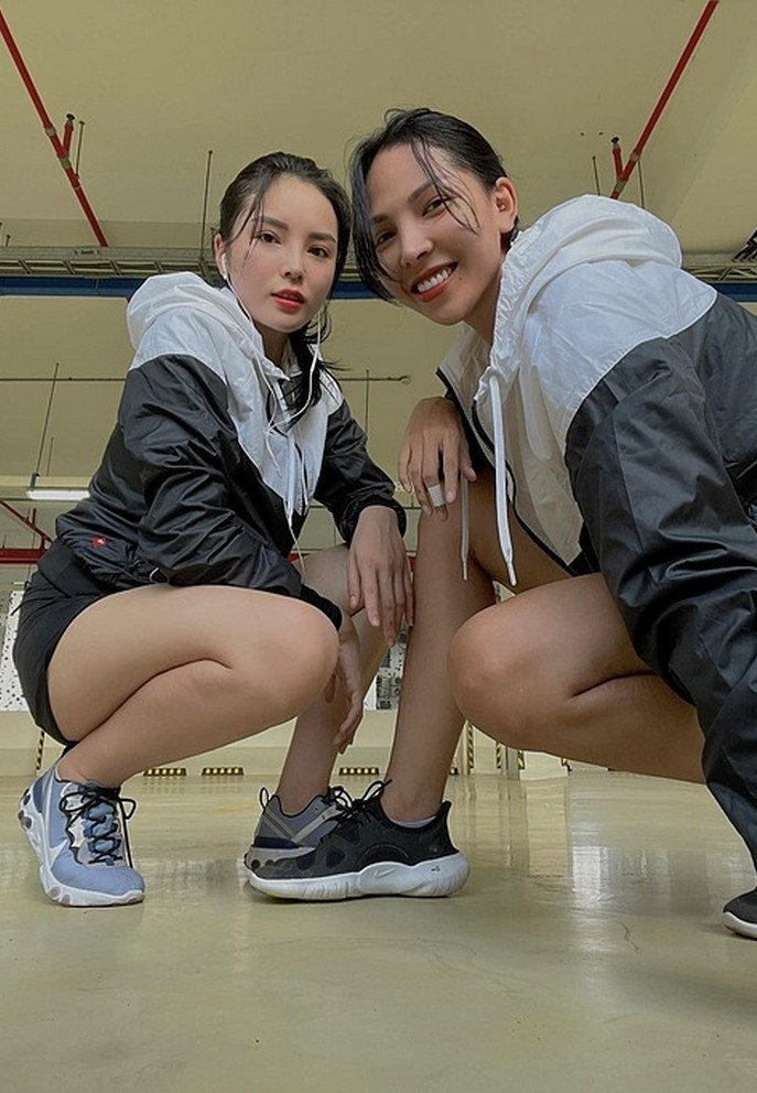 Minh Triệu - Kỳ Duyên giữ thói quen tập thể thao đều đặn để nâng cao sức khỏe và giữ dáng.