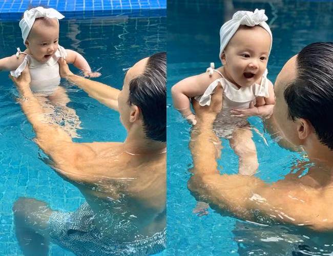 Những bức ảnh ghi lại cho thấy Lisa là một cô bé rất lành tính.