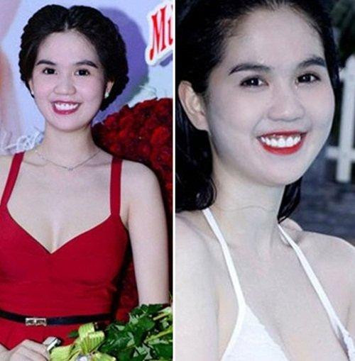 Cùng nhìn lại những khuyết điểm của Ngọc Trinh được dân mạng chỉ ra trước đó: Nụ cười đóng vai trò rất quan trọng trong việc khẳng định nhan sắc, đáng tiếc, Ngọc Trinh chỉ đẹp khi... không cười.