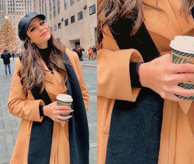 ô còn bị phát hiện một hình xăm nhỏ trên mu bàn tay.