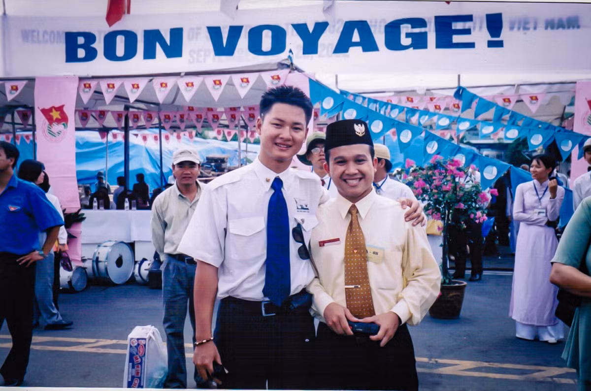 Đức Tuấn không khác nhiều thời trẻ.