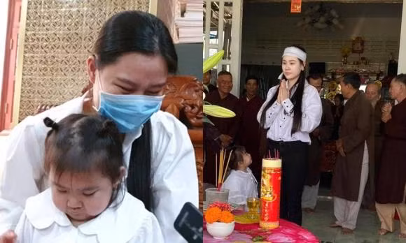 Vo hai Van Quang Long giai thich nhan than, bac loi me chong to