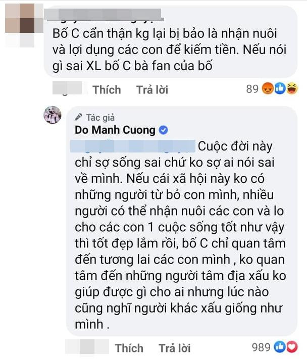 Do Manh Cuong bi canh bao 