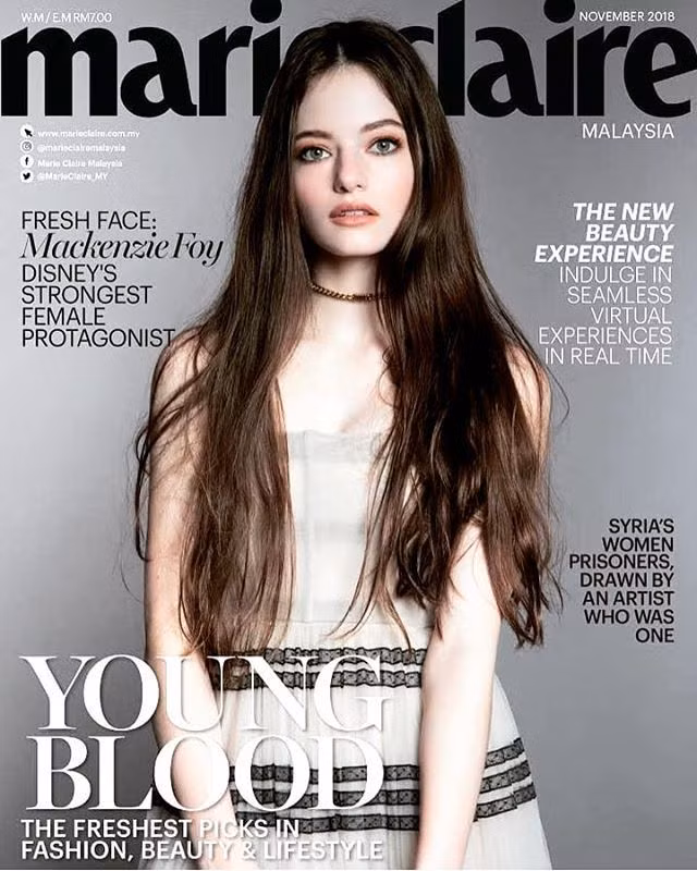 Nữ diễn viên tất nhiên cũng là gương mặt được các tạp chí đình đám săn đón.