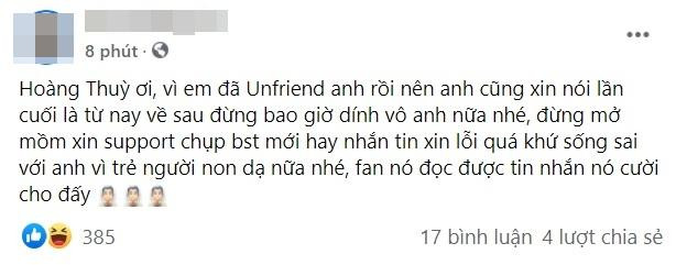 Nhiep anh gia noi tieng tuyen bo cach mat Hoang Thuy