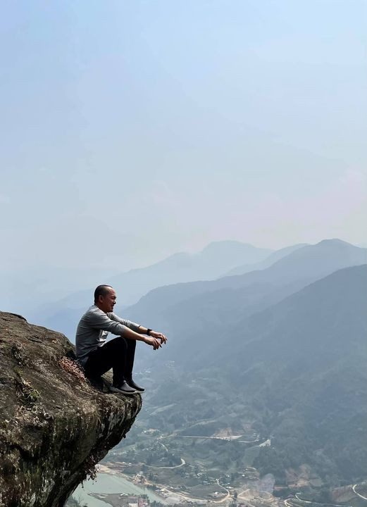 Nhạc sĩ Quốc Trung khoe khoảnh khắc chill chill.