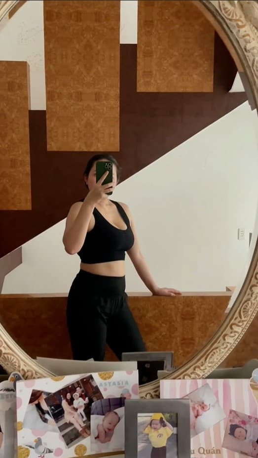 Phan Như Thảo khoe vóc dáng thon gọn hơn trước.