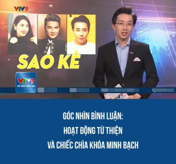 VTV gọi tên Thủy Tiên, Trấn Thành, Đàm Vĩnh Hưng ồn ào sao kê VTV goi ten Thuy Tien, Tran Thanh, Dam Vinh Hung on ao sao ke