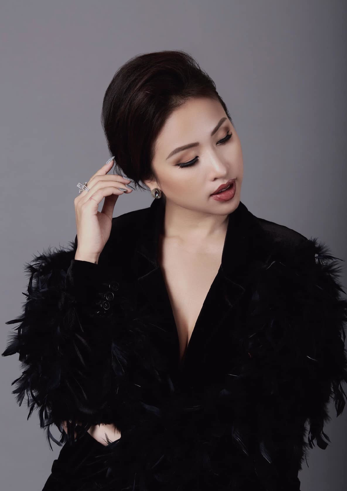 Thanh Vân khoe ảnh gợi cảm.