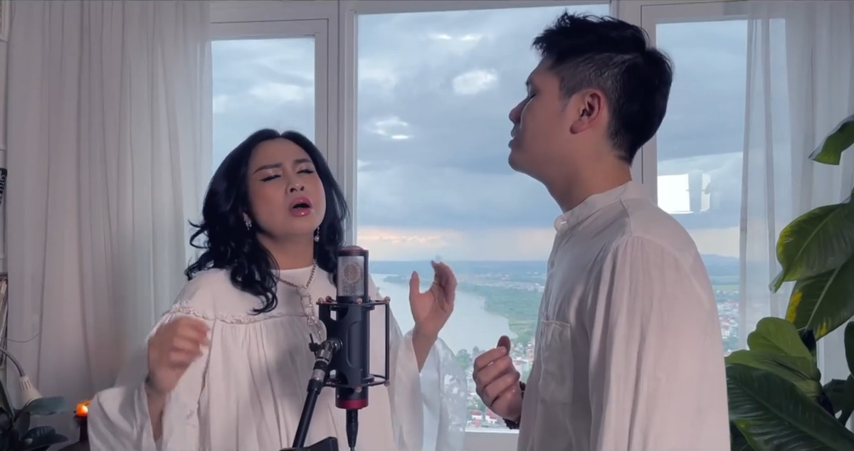 Thanh Lam và con rể - ca sĩ Thăng Long, hòa giọng "Hát ru mặt trời".