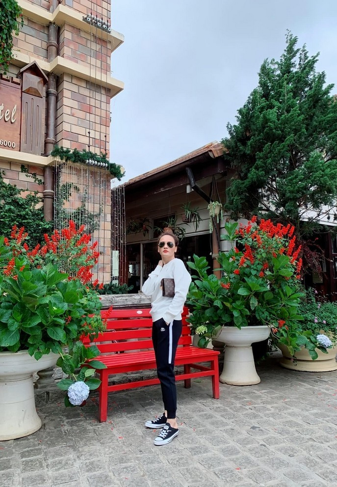 Bảo Thanh nhớ không khí se lạnh và lãng mạn những ngày ở Đà Lạt.