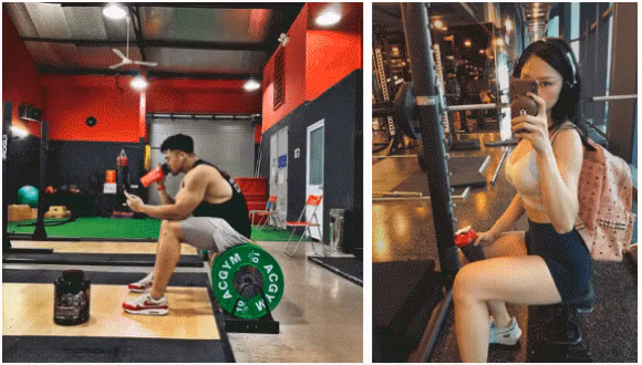 Cả hai còn cùng chung sở thích tập gym.