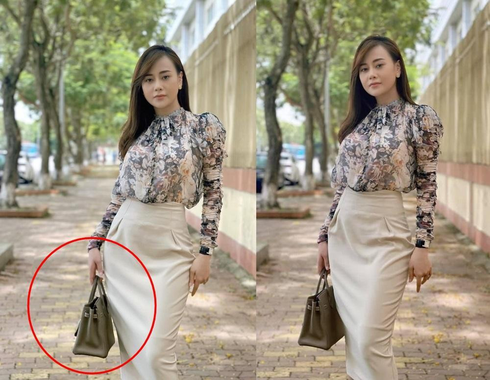 Theo những gì đã lên sóng và cả ảnh hậu trường bị rò rỉ, số lần Nam (Phương Oanh) diện quần áo, phụ kiện đến từ các thương hiệu xa xỉ cứ phải gọi là nhiều vô kể. Thế nhưng, sau màn bị "bóc" dùng hàng fake này, nhiều người đặt dấu hỏi về độ "chuẩn auth" của các item mà cô nàng đã và sẽ diện trên phim. Hàng auth có giá lên tới hàng trăm triệu, chiếc túi này của Nam (Phương Oanh) còn được cả loạt mỹ nhân Việt mê mẩn.