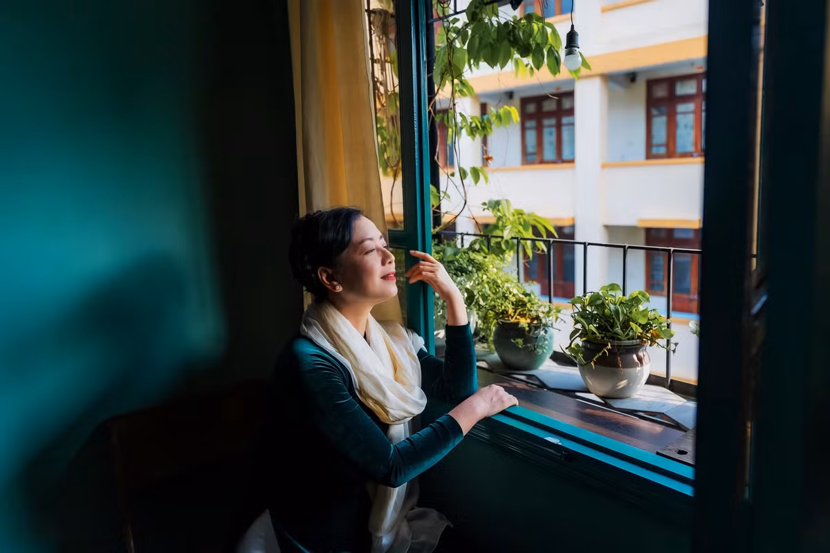 NSƯT Chiều Xuân lãng đãng những ngày cuối tháng 3.