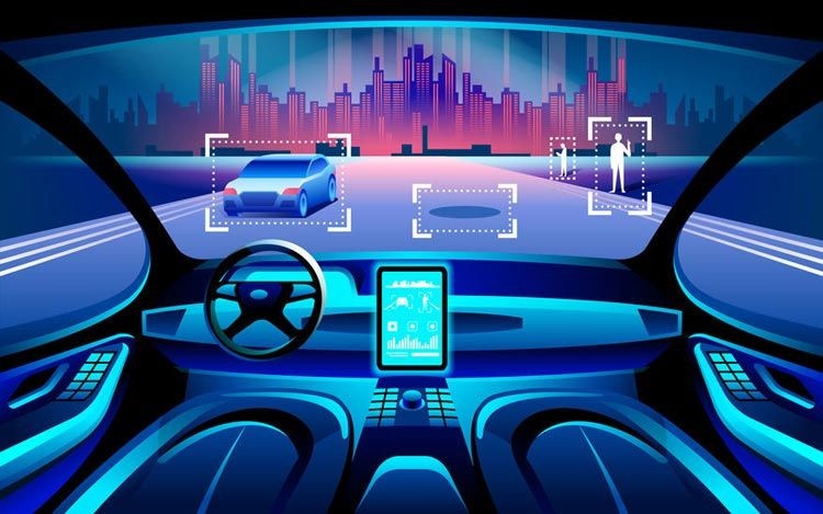 Ngày nay, xe tự lái (autonomous cars) đã trở thành hiện thực, với các công ty như Tesla, Waymo và nhiều hãng khác tiên phong. Ảnh: Pinterest.