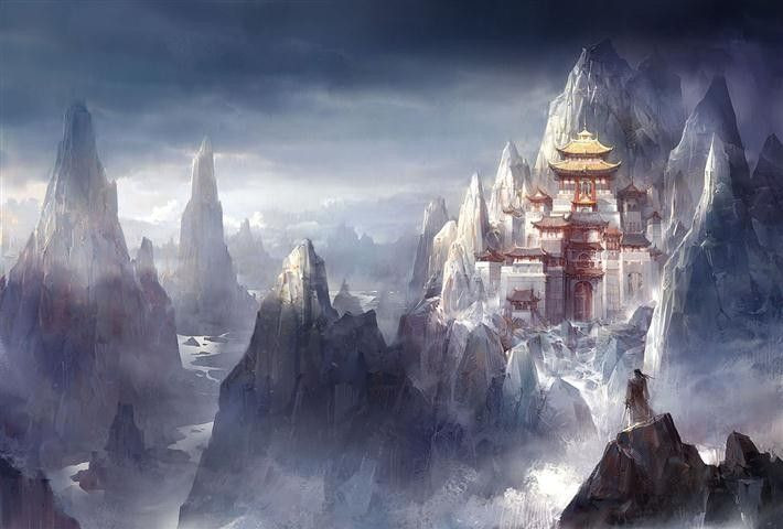  11. Biểu tượng cho sự hòa hợp giữa con người và thiên nhiên. Tiểu thuyết Lost Horizon mô tả Shangri-La là nơi con người sống chan hòa với thiên nhiên, không phá hủy mà tận dụng các tài nguyên một cách bền vững. Ảnh: Pinterest.