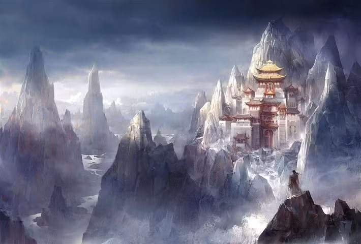  11. Biểu tượng cho sự hòa hợp giữa con người và thiên nhiên. Tiểu thuyết Lost Horizon mô tả Shangri-La là nơi con người sống chan hòa với thiên nhiên, không phá hủy mà tận dụng các tài nguyên một cách bền vững. Ảnh: Pinterest.