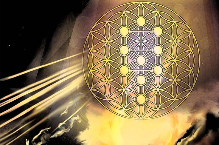  7. Tập trung vào ánh sáng thần thánh. Kabbalah thường tập trung vào khái niệm "ánh sáng thần thánh" (Divine Light) – nguồn năng lượng và sáng tạo chảy qua tất cả các tồn tại. Ảnh: Pinterest.