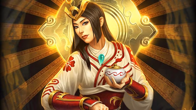  12. Vai trò nữ quyền mạnh mẽ. Dù là nữ thần, Amaterasu giữ vai trò cao nhất trong thần thoại, thể hiện sự coi trọng của người Nhật xưa với vai trò của nữ giới trong xã hội. Ảnh: Pinterest.