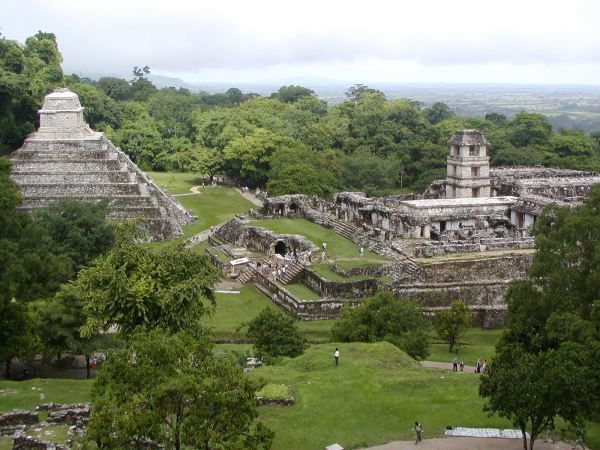  14. Sự biến mất bí ẩn. Sự sụp đổ của các thành bang Maya vào thế kỷ thứ 9 vẫn là một bí ẩn, với nhiều giả thuyết về hạn hán, xung đột nội bộ, hoặc khai thác tài nguyên quá mức. Ảnh: Pinterest.