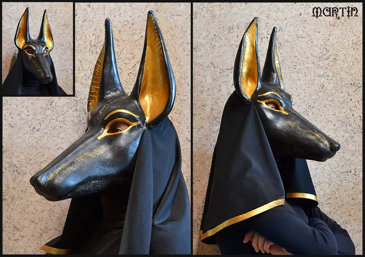  Thần Anubis: Thần Anubis, với đầu chó rừng, là thần của ướp xác và người dẫn đường linh hồn đến thế giới ngầm. Ảnh: Pinterest.