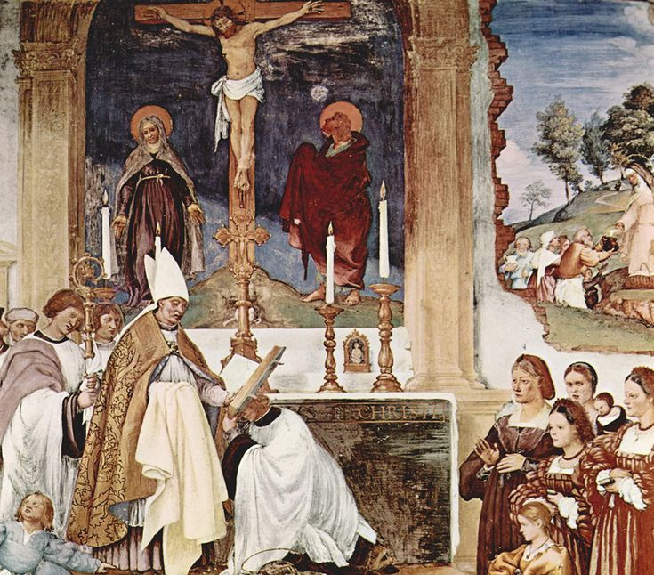  Sự chuyển đổi sang Cơ đốc giáo. Dù ban đầu bị đàn áp, Cơ đốc giáo dần trở thành tôn giáo chính thức của Đế chế La Mã vào thế kỷ 4 dưới thời Constantine Đại đế. Ảnh: Pinterest.