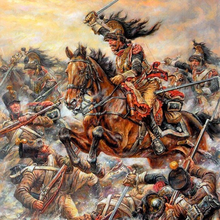  10. Sự xuất hiện của hỏa khí. Súng và pháo bắt đầu giảm tầm quan trọng của kỵ binh từ thế kỷ 16, nhưng kỵ binh vẫn đóng vai trò trong việc trinh sát và truy kích. Ảnh: Pinterest.