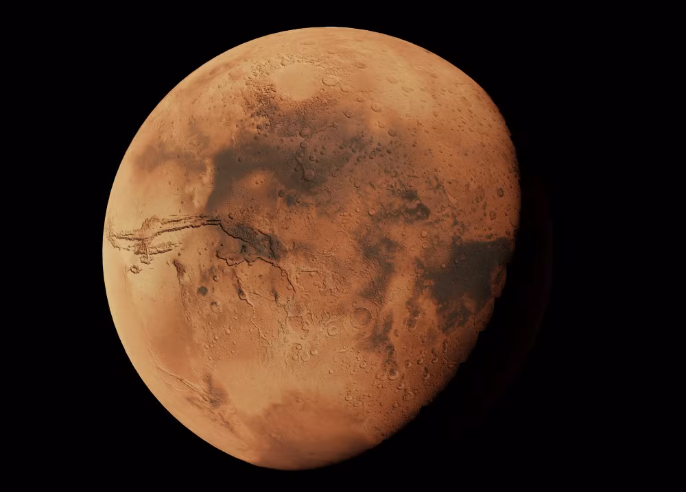  4. Sao Hỏa. Một năm trên sao Hỏa dài 687 ngày Trái Đất, gần gấp đôi một năm của chúng ta. Nếu sống trên hành tinh này, niềm háo hức khi đón chờ “năm mới” hẳn sẽ được nhân đôi. Ảnh: Pinterest.