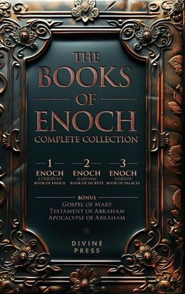  10. Sách Enoch: Một cổ thư tôn giáo khải huyền cổ đại của người Do Thái; mô tả các thiên thần sa ngã, chuyến hành trình của Enoch qua thiên đường và địa ngục. Ảnh: Pinterest.