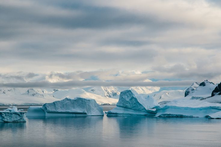  Thời gian ánh sáng kỳ lạ: Nam Cực có 6 tháng ban ngày vào mùa Đông và 6 tháng đêm vào mùa hè do vị trí đặc biệt trên trục quay của Trái Đất. Ảnh: Pinterest.