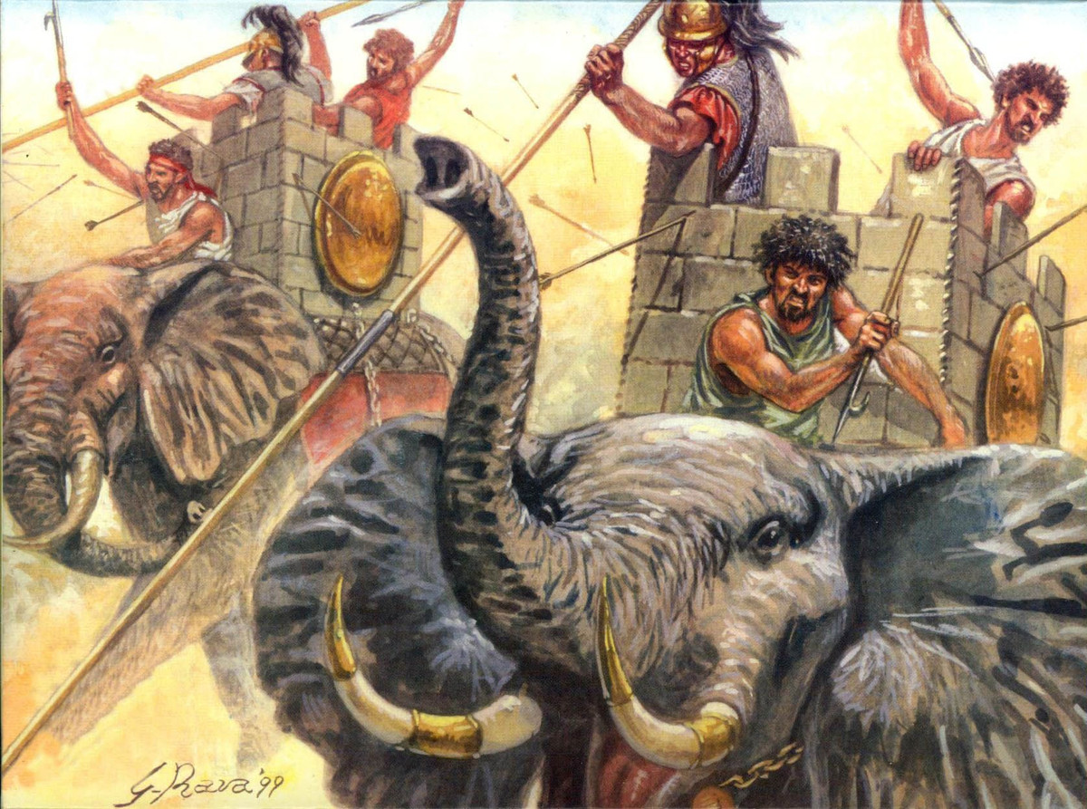  12. Chiến thắng Cannae vang dội. Sau khi vượt qua Alps, Hannibal giành chiến thắng vang dội trước quân La Mã tại trận Cannae (216 TCN), một trong những trận đánh được coi là kiệt tác quân sự của thế giới. Ảnh: Pinterest.