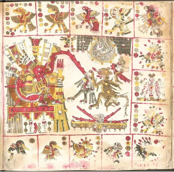  10. Hệ thống chữ viết Maya. Các bản viết tay được viết bằng chữ tượng hình Maya, một trong những hệ thống chữ viết phức tạp nhất thế giới cổ đại, kết hợp biểu tượng và chữ ghi âm. Ảnh: Pinterest.