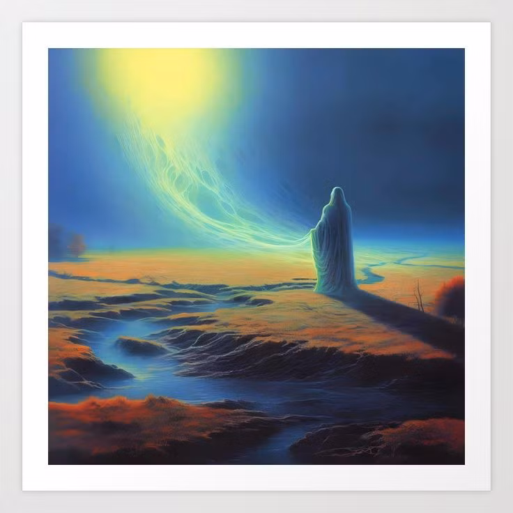  7. Hiện tượng ma quái. Sự xuất hiện của các hiện tượng kỳ lạ như tiếng động, bóng hình, hoặc các sự kiện siêu nhiên tại những địa điểm nhất định thường được coi là bằng chứng cho sự tồn tại của linh hồn. Ảnh: Pinterest.