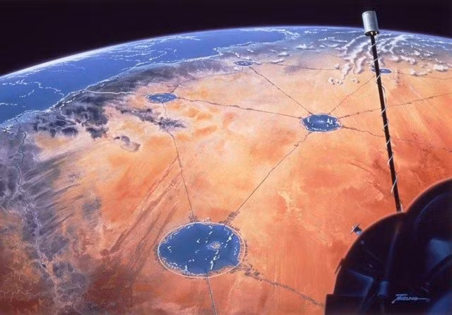  Công nghệ cần thiết: Terraforming đòi hỏi các công nghệ tiên tiến, bao gồm việc điều chỉnh khí quyển, tăng nhiệt độ và tạo ra nước. Ảnh: Pinterest.