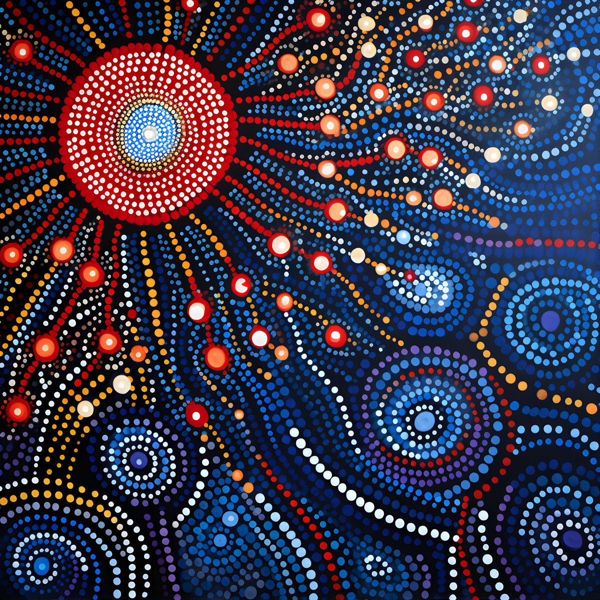  2. Không chỉ là "quá khứ". Thời gian Mơ không chỉ thuộc về quá khứ xa xôi mà còn tồn tại đồng thời trong hiện tại và tương lai, kết nối mọi thứ trong vũ trụ. Ảnh: Pinterest.