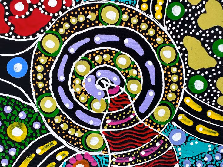  14. Giải thích sự tồn tại. Những câu chuyện Thời gian Mơ giải thích nguồn gốc của sự sống, sự hình thành của động vật, cây cỏ, và những hiện tượng thiên nhiên. Ảnh: Pinterest.