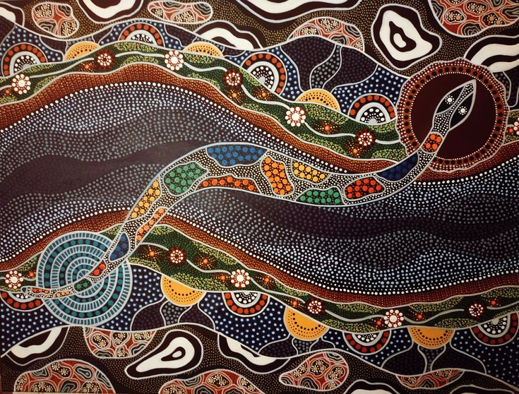  7. Sự hiện diện của vật tổ. Qua Thời gian Mơ, mỗi người hoặc nhóm người được kết nối với một vật tổ (totem) đại diện cho mối quan hệ của họ với tổ tiên và thiên nhiên. Ảnh: Pinterest.