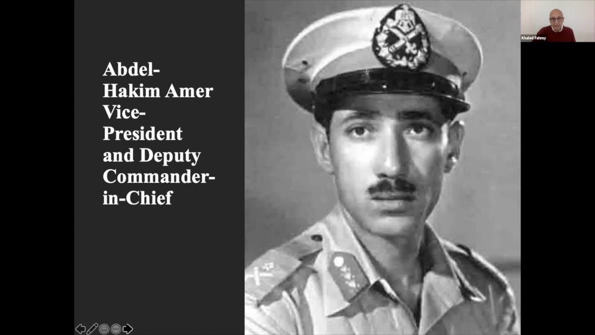  2. Abdel Hakim Amer (1919–1967). Chức vụ: Nguyên soái, Tổng tư lệnh quân đội Ai Cập dưới thời Gamal Abdel Nasser. Ông đóng vai trò chỉ huy trong cuộc Chiến tranh Kênh đào Suez (1956) và Chiến tranh Sáu ngày (1967) với Israel. Ảnh: Khaledfahmy.org.
