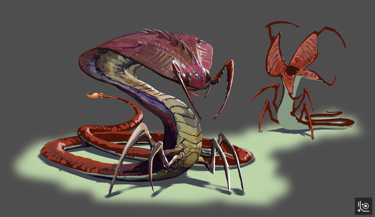  Có nọc độc. Một số truyền thuyết nói rằng Tsuchinoko có nọc độc rất mạnh, nguy hiểm nếu nó cắn phải người hoặc động vật. Ảnh: Pinterest.