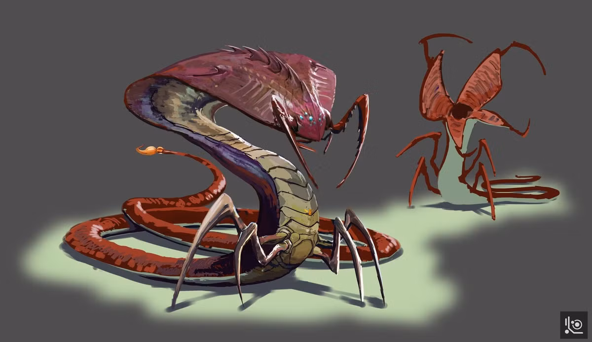  Có nọc độc. Một số truyền thuyết nói rằng Tsuchinoko có nọc độc rất mạnh, nguy hiểm nếu nó cắn phải người hoặc động vật. Ảnh: Pinterest.