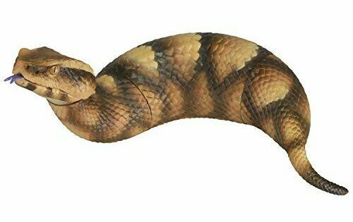  Ẩn mình khéo léo. Tsuchinoko nổi tiếng với khả năng ẩn nấp tài tình, thường sống ở vùng núi, rừng rậm, hoặc trong các khe đá. Ảnh: Pinterest.