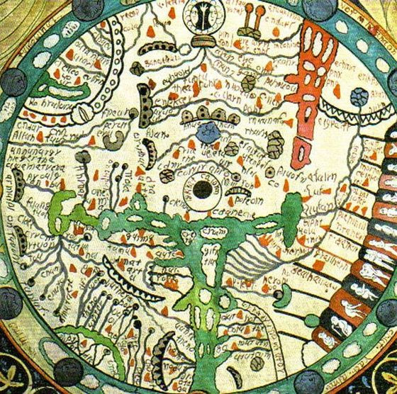  Truyền thuyết về sáng tạo: Cuốn sách giải thích cách vũ trụ được hình thành qua "hình dạng" (form) và "hư không" (void), phản ánh sự sáng tạo của Thiên Chúa từ hư không (creatio ex nihilo). Ảnh: Pinterest.