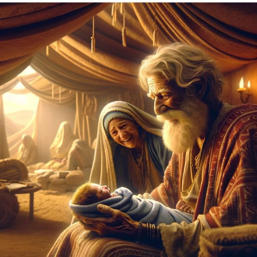  Gắn liền với tổ phụ Abraham: Theo truyền thống Do Thái, Sefer Yetzirah được cho là do tổ phụ Abraham viết hoặc được truyền cảm hứng từ sự khôn ngoan của ông. Ảnh: Pinterest.