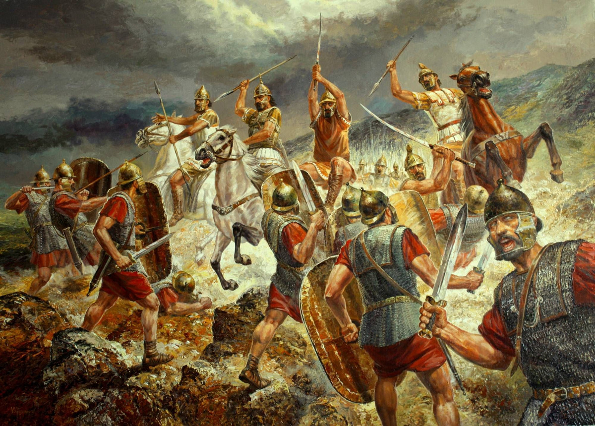  12. Hannibal không chiếm Rome. Mặc dù chiến thắng vang dội, Hannibal đã không tiến quân đến Rome ngay sau trận Cannae, một quyết định chiến lược vẫn gây tranh cãi. Ảnh: Pinterest.