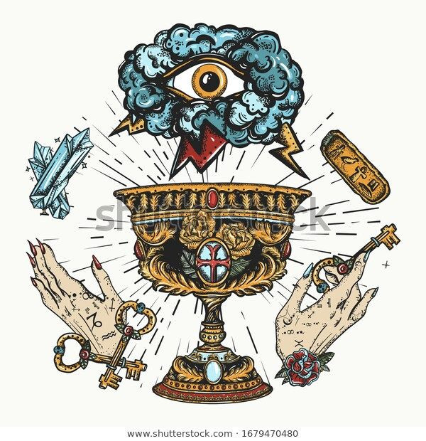  9. Sự liên kết với hội kín. Truyền thuyết Chén Thánh thường được kết nối với các hội kín như Hiệp sĩ Dòng Đền (Templars), người được cho là bảo vệ và giấu Chén Thánh. Ảnh: Pinterest.