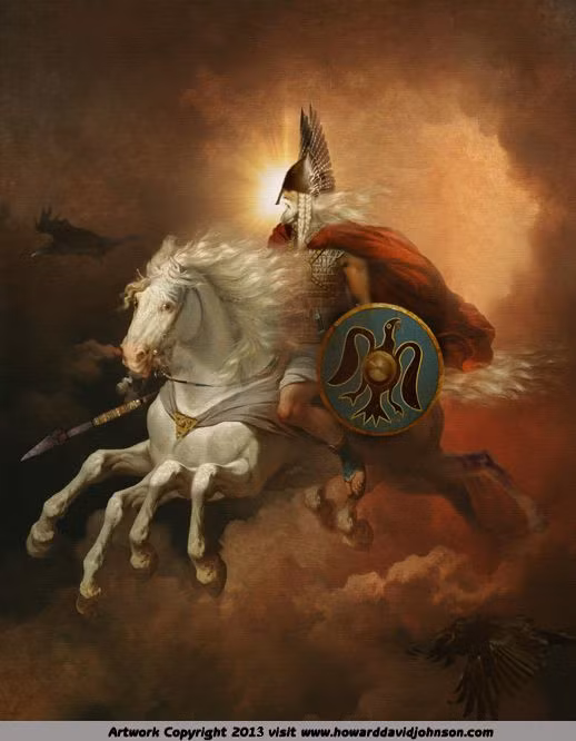  8. Thần thoại Bắc Âu. Người Bắc Âu tin vào Norns – các nữ thần quyết định số phận của con người. Họ dệt mạng sống của mỗi người từ khi sinh ra. Ảnh: Pinterest.