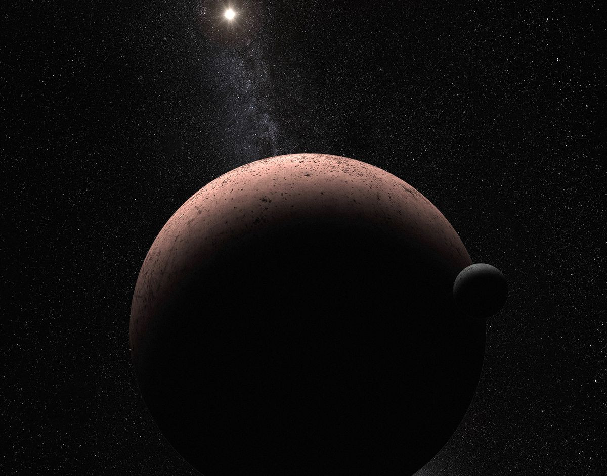  8. Rất lạnh. Nhiệt độ trên Makemake cực kỳ thấp, dao động khoảng -239 độ C, do vị trí xa xôi của nó với Mặt Trời. Ảnh: Pinterest.