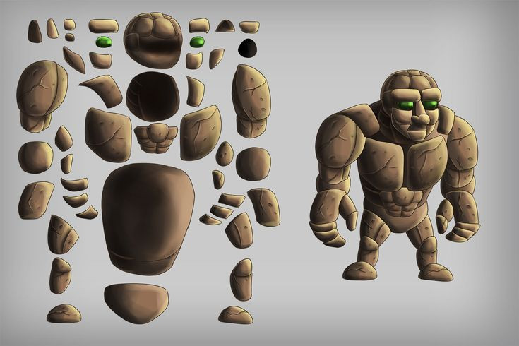  10. Sức mạnh phi thường. Golem thường được miêu tả là có sức mạnh vượt trội, có thể thực hiện những công việc nặng nhọc hoặc chiến đấu để bảo vệ cộng đồng. Ảnh: Pinterest.