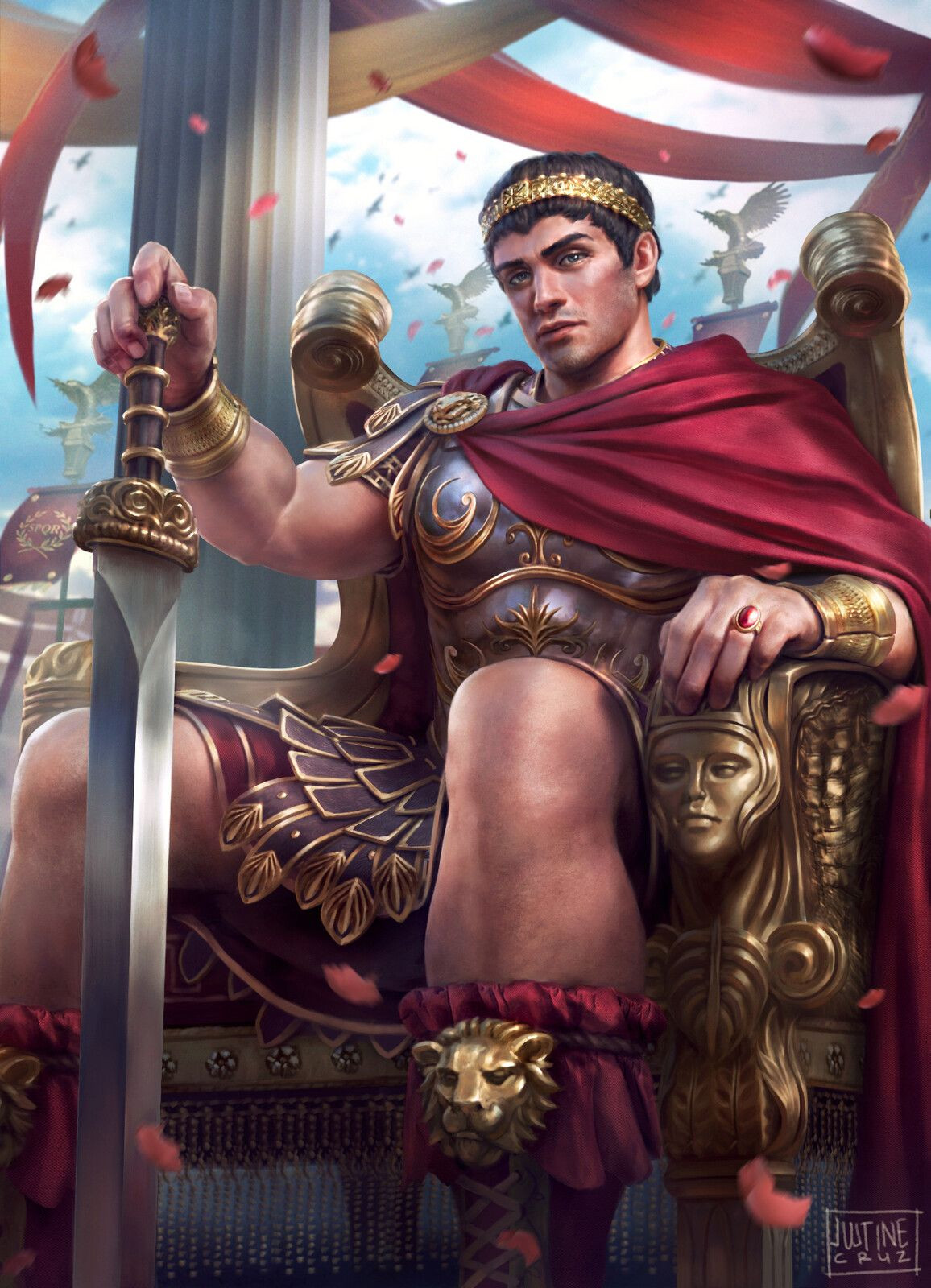  11. Công cụ chính trị. Các hoàng đế La Mã đôi khi sử dụng Sách Sibylline để củng cố quyền lực bằng cách tuyên bố rằng các lời tiên tri ủng hộ họ. Ảnh: Pinterest.